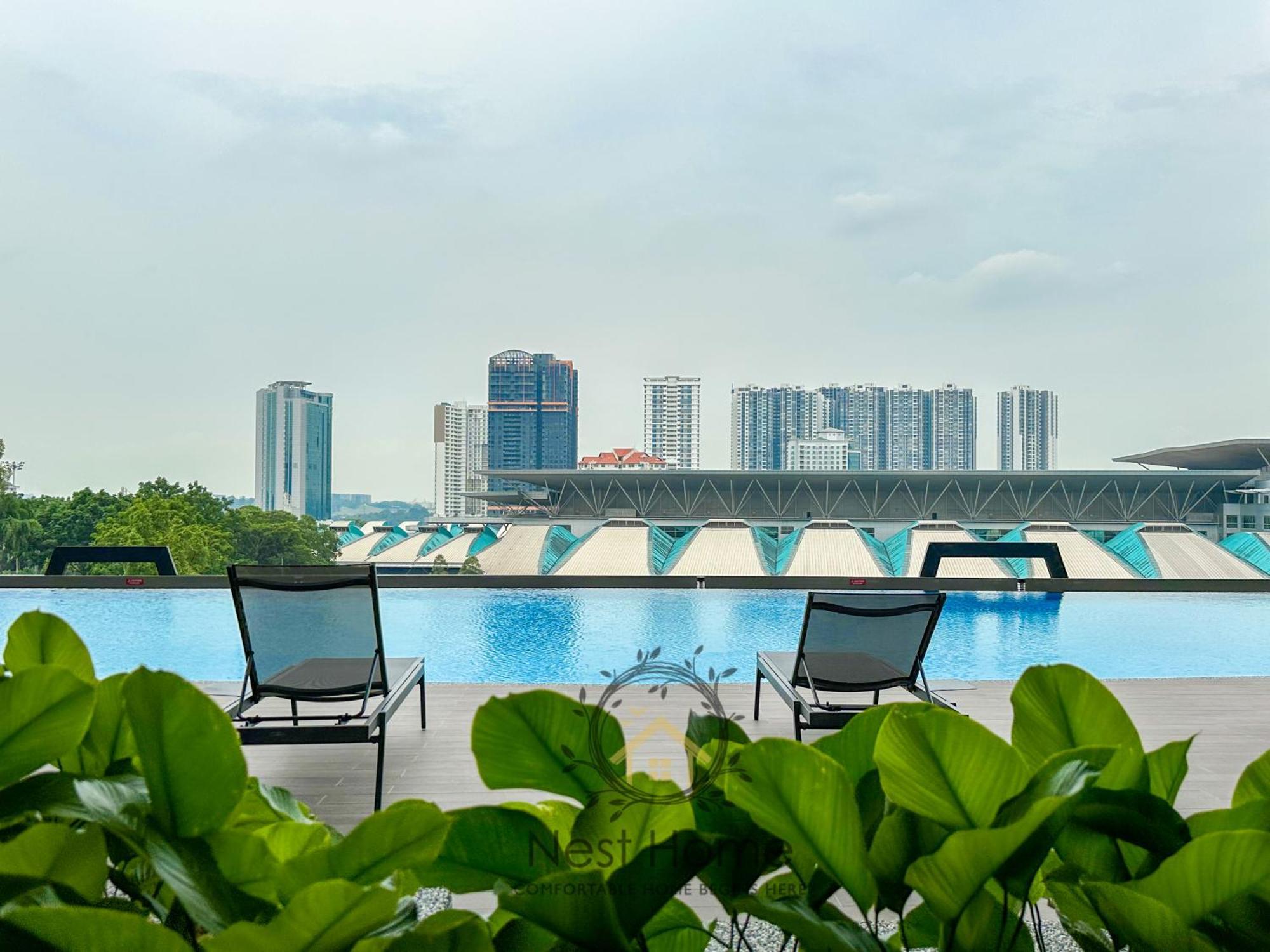 Twin Tower Residence By Nest Home【5 Mins Walk To Ciq】 Джохор-Бару Экстерьер фото