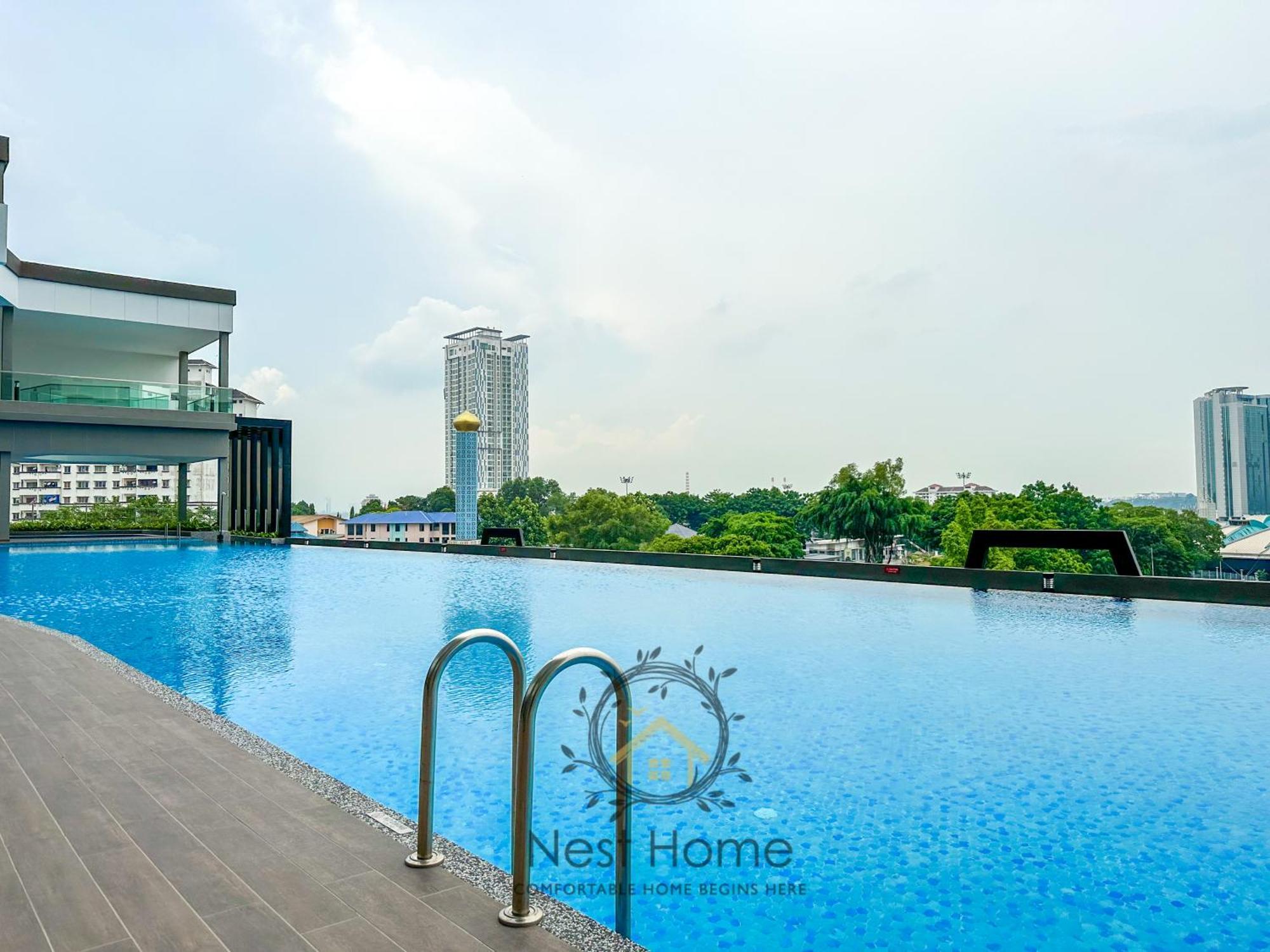 Twin Tower Residence By Nest Home【5 Mins Walk To Ciq】 Джохор-Бару Экстерьер фото
